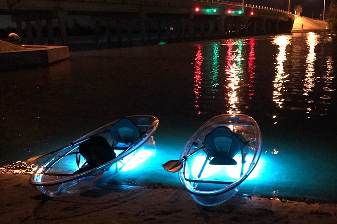 GLOW Clear Kayak Tour - Meeting and Pickup