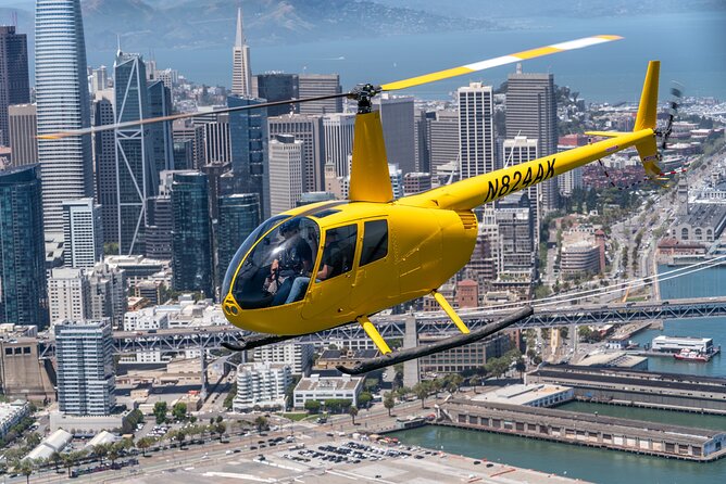 Golden Gate Helicopter Adventure - Stunning Aerial Views of San Franciscos Iconic Landmarks