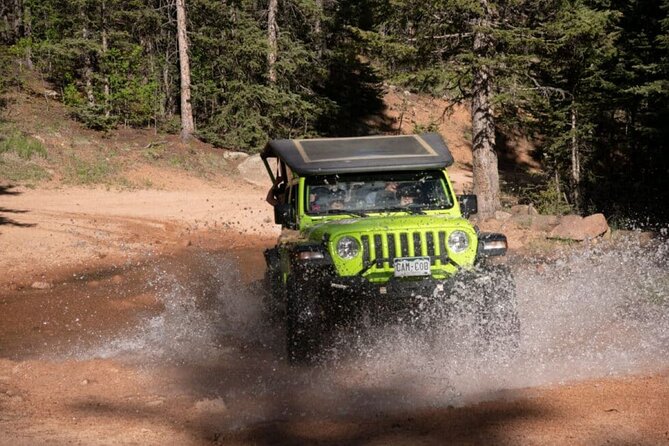High Country Old West 4X4 Jeep Tour - Navigating the Terrain