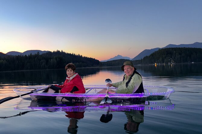Illuminated Glass Kayak Sunset Tour Near Glacier Natl Park - Kayaking Gear Included