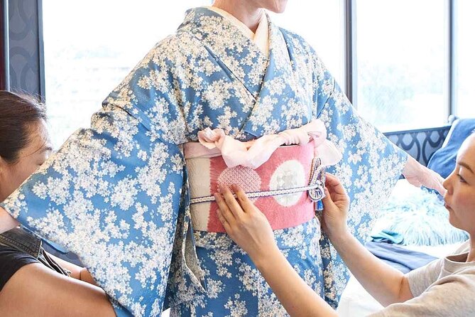 Japanese Kimono Experience Quick Plan From Ginza - Meeting and End Point