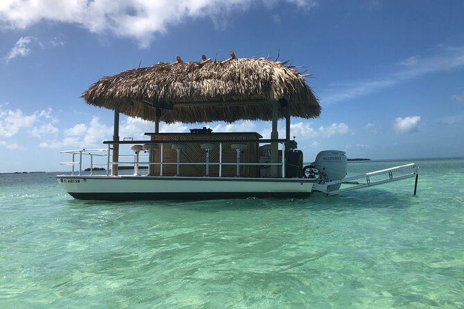 Key West Tiki Bar Boat Cruise to a Popular Sand Bar - Booking and Cancellation