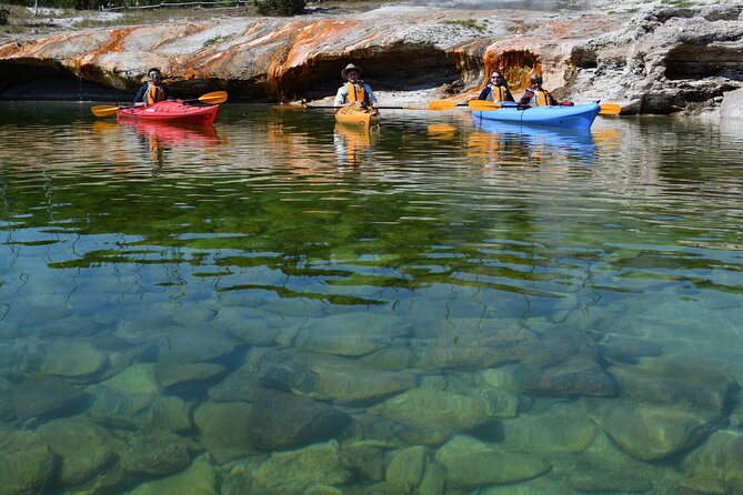 Lake Yellowstone Half Day Kayak Tours Past Geothermal Features - Exploring Lake Yellowstone