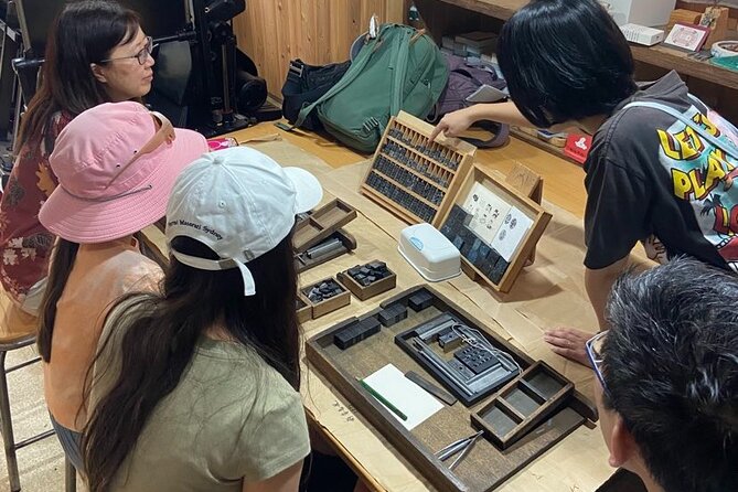 Letterpress Printing Experience in Ojika Island, Nagasaki - Crafting Personalized Postcards