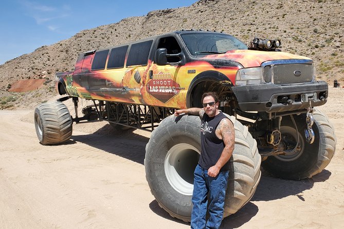 Monster Truck Drive AND Shoot Combo Package - Logistics and Transportation Details