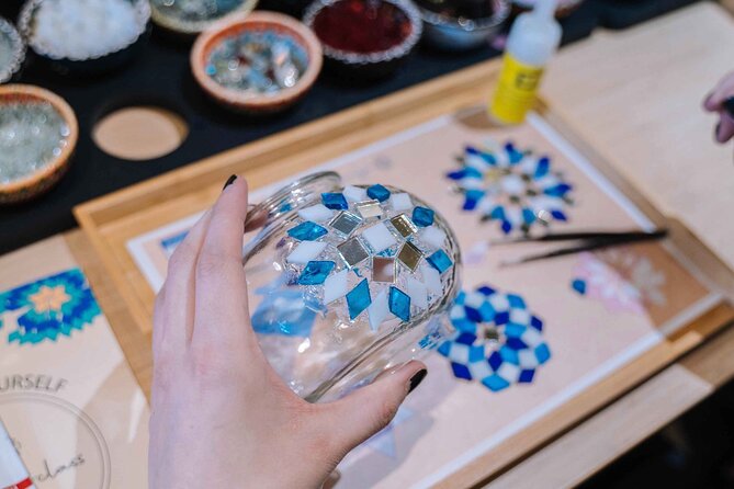 Mosaic Art Classes Orange County: Turkish Lamp Workshop - Meeting and Pickup Details