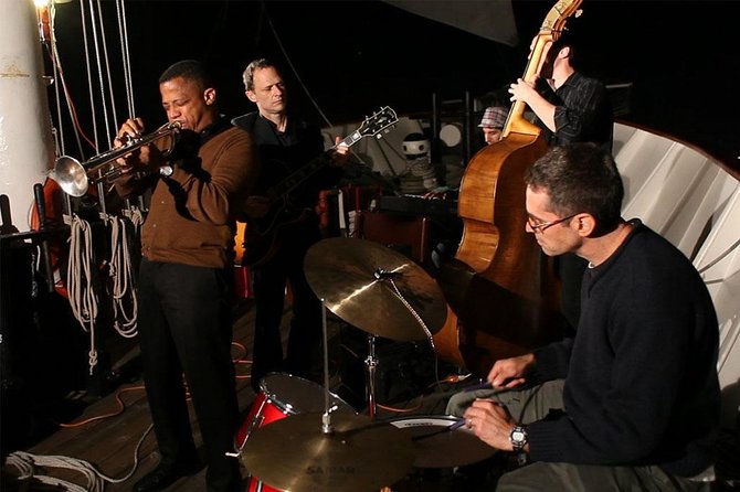 New York Harbor Wine and Jazz Sail Aboard Clipper City - Iconic Sights and Skyline