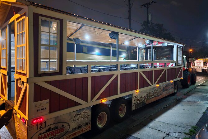 Night-Time Hayride Sightseeing Tractor Tour of Nashville - Meeting Point and Pickup Details