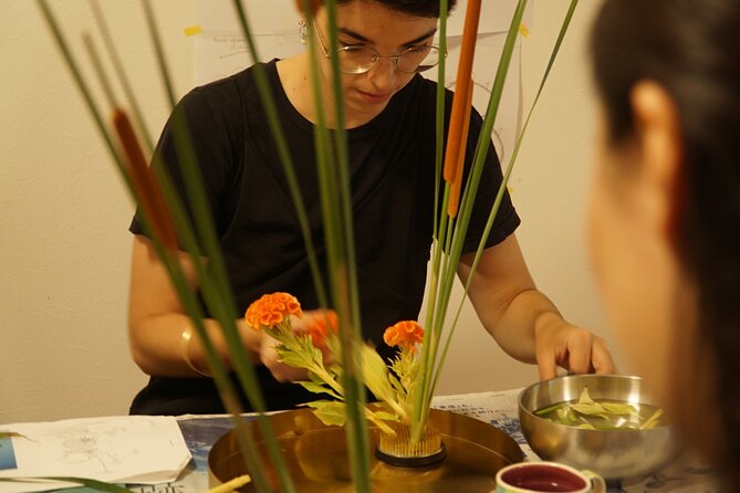 Osaka Learning Ikebana With a Sogetsu School Master - Private Tour and Licensed Activity Guide
