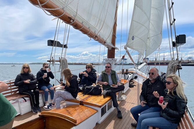 Pastries and Prosecco in Boston Harbor - Delicious Brunch Offerings