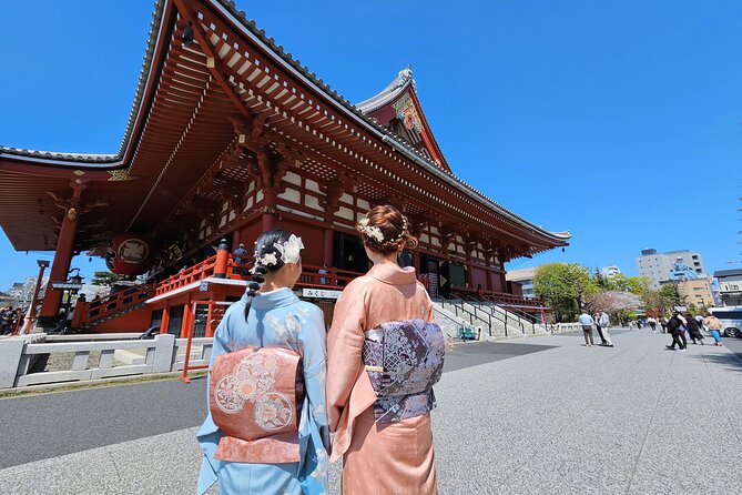 Private Experience Wear a Kimono With Rickshaw Ride in Asakusa - Whats Included