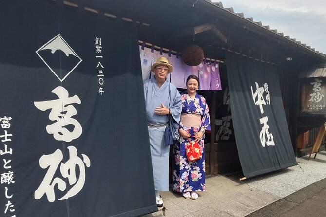 Private Fujinomiya Town in Kimono Guided Tour /V-G - Inclusions