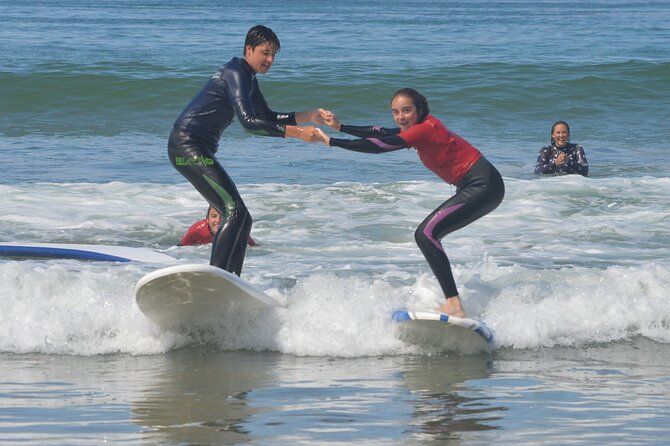 Private Group Surfing Class, Pismo Beach California W Instructor - Equipment Provided for Participants