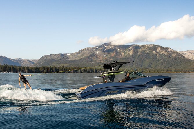 Private Wakesurf/Wakeboard Boat Charter Lake Tahoe - Included Amenities for Your Adventure