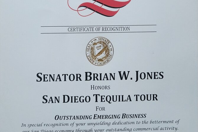 San Diego Tequila Tour - Whats Included in the Tour
