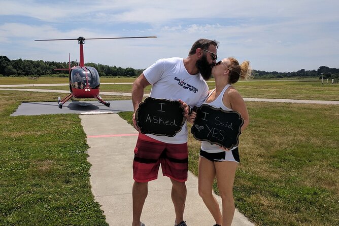 Scenic Tour of Newport, RI by Helicopter - 3 Person Mansion Tour - Meeting Location and Logistics
