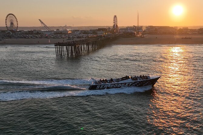 Sea Rocket Sunset & OC Harbor Cruise in Ocean City, MD - Meeting and Departure Information