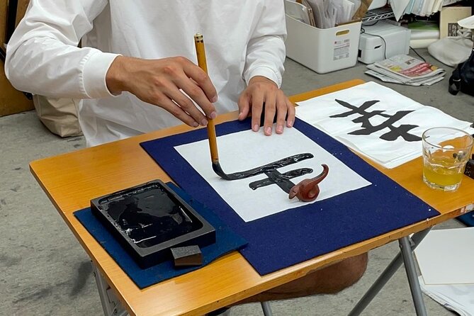 Shared Calligraphy Activity in Tokyo Shinagawa - Whats Included in the Experience