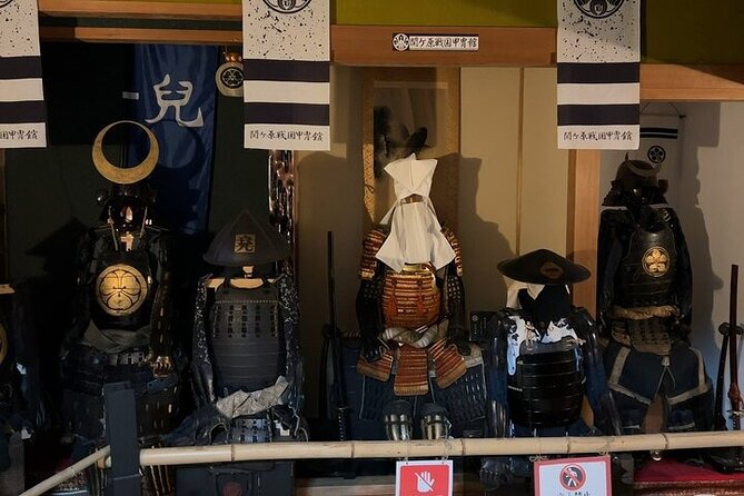 SHOGUN Samurai Battlefield Tour in Gifu, One Day Trip From Kyoto - Inclusions