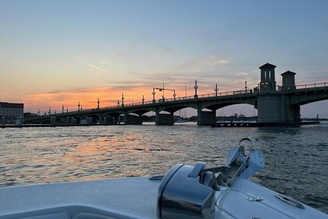 St. Augustine Private Day or Sunset Boat Tour, 6 Passengers Max - Meeting and Pickup Details