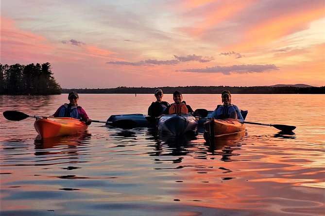 Sunset Tour by Kayak on Sebago Lake Maine - What to Expect During the Tour