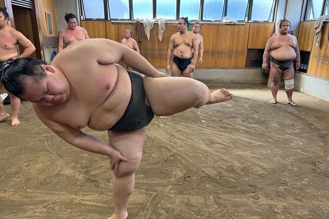 The Spirit of Sumo: Yokozuna Stable Morning Practice in Ryogoku - Meeting and End Points