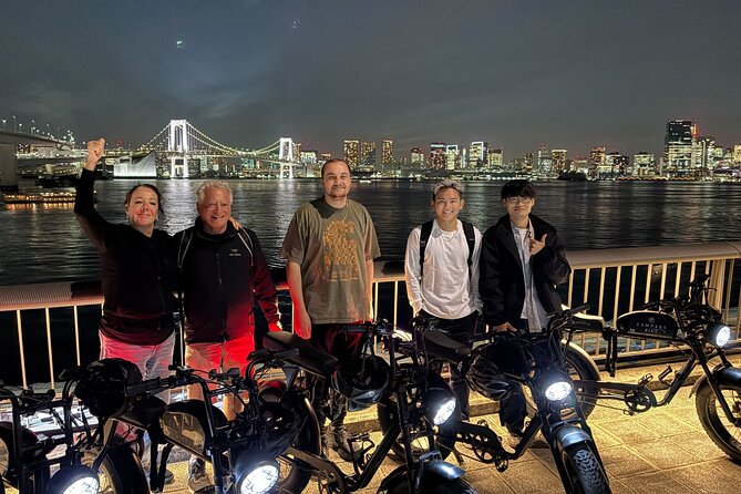 Tokyo Bay Sunset and Night View for 3h E-bike Guided Tour - Meeting Point and Transportation