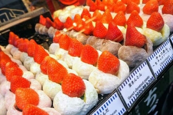 Tokyo Food Adventure: Street Food, Teppanyaki Cuisine, Shrine Etc - Tsukiji Outer Market