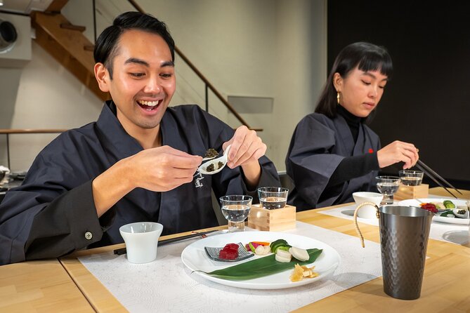 Tokyo Sake Tasting and Caviar and Snacks Pairing Experience - Sake Tasting