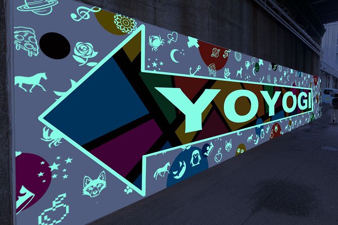Tokyo Shibuya Giant Mural Art Creation Workshop - Creating Glowing Mural Art