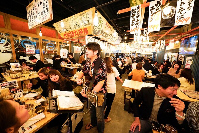 Tokyo Sparkling Edamame Night by Open Ⅾeck Bus and Izakaya Eats - Hop Aboard the Open-Deck Bus