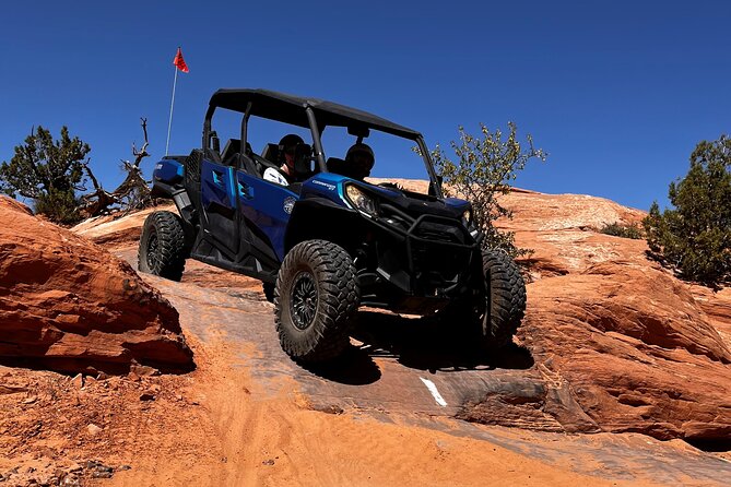 U Drive UTV Sunset Guided Adventure on Hells Revenge - Meeting and End Points