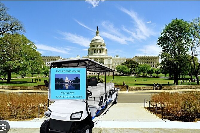 Washington DC Legend Privite Cart Shuttle Tour - Pickup and Meeting Details