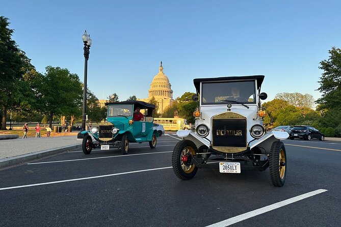 Washington DC Sightseeing Tour by Electric Cart or Vintage Car - Accessibility and Group Size