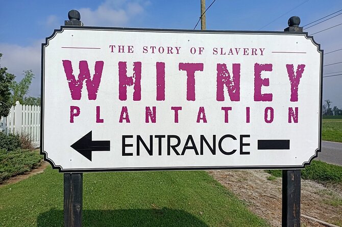 Whitney Plantation Half Day Tour (Guided Tour) - Pickup and Meeting Details