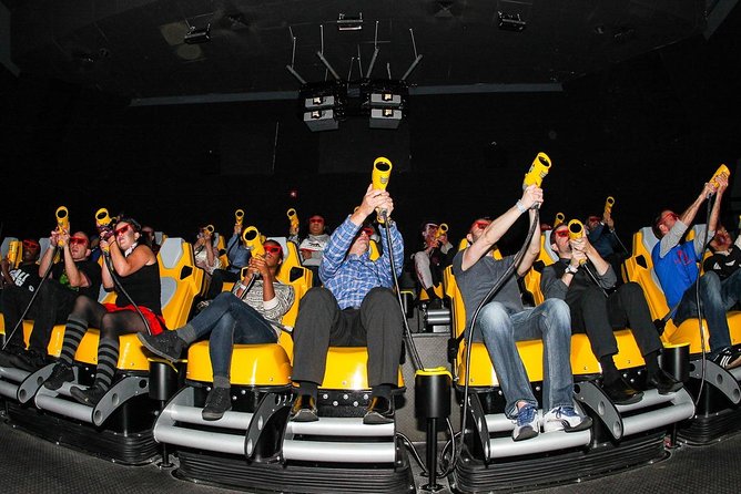 7D DarkRide Admission at Pier 39 - Immersive Features and Technology