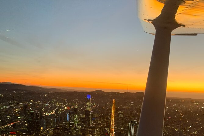 Airplane San Francisco Sunset Flight Tour