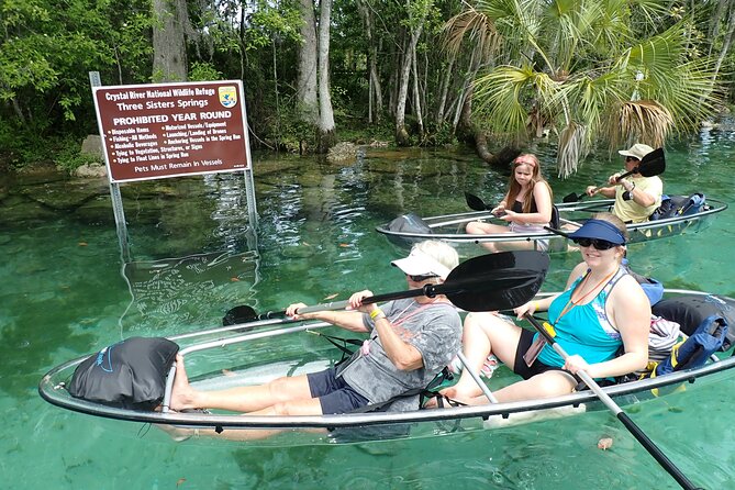 All Clear Kayak Springs & Manatees Tour Of Crystal River - Kayaking Experience