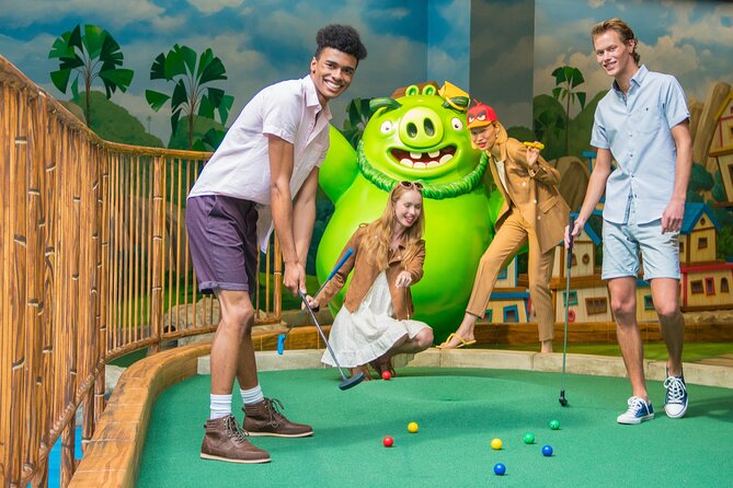American Dream Angry Birds Indoor Mini Golf Ticket - Visitor Information and Accessibility