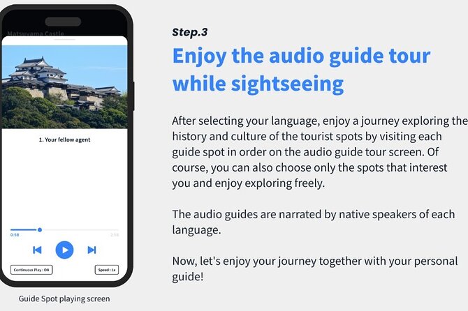 Audio Guided Tour in Matsuyama Castle - Exploring Matsuyama Castle
