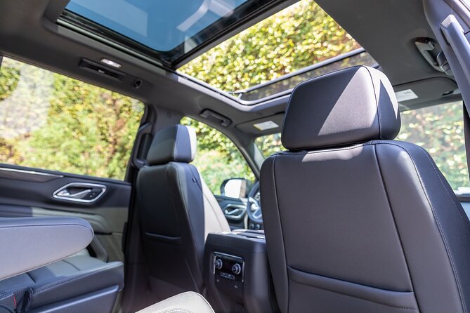 Custom Wine Tour In Black Suburban With Panoramic Sunroof - Customized Itinerary to Suit Your Preferences