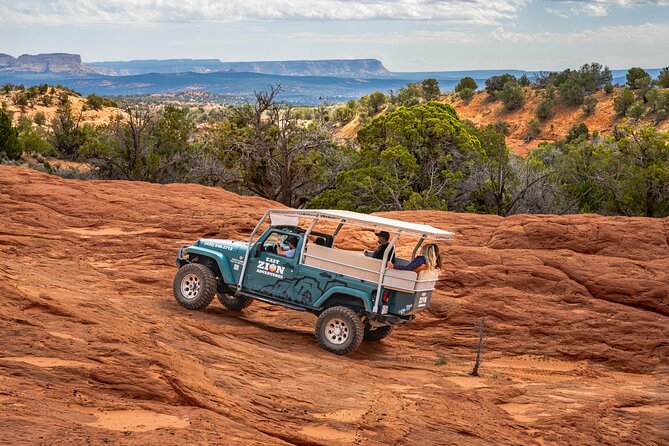 East Zion: Pink Sands Jeep Tour - Inclusions and Amenities