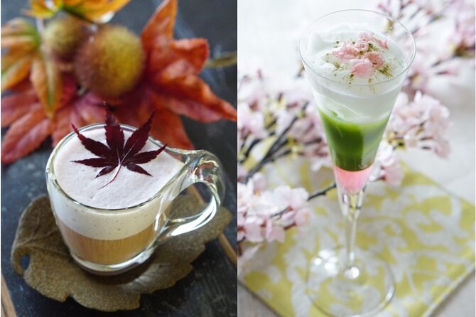 Experience Japan Sakura and Maple Drinks Cute Animal Treats - Guided by a Certified Expert