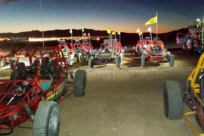 Extreme Dune Buggy Night Chase From Las Vegas - Safety Gear and Personalized Attention