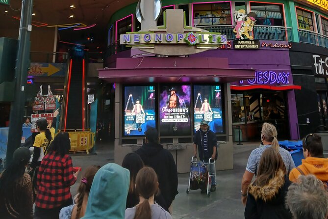 Fremont Street Experience Walking Tour Las Vegas - Accessibility Features