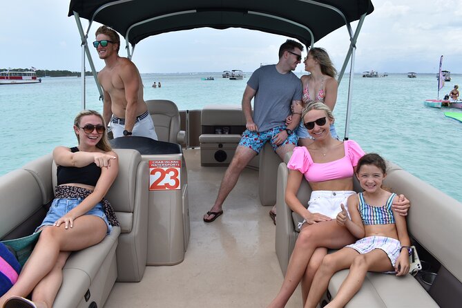Full Day Pontoon Boat Rental From Okaloosa Island - Whats Included in Your Rental