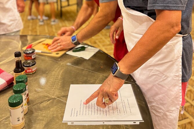 Hands-on Cooking Class in Charleston - Inclusions for a Seamless Experience