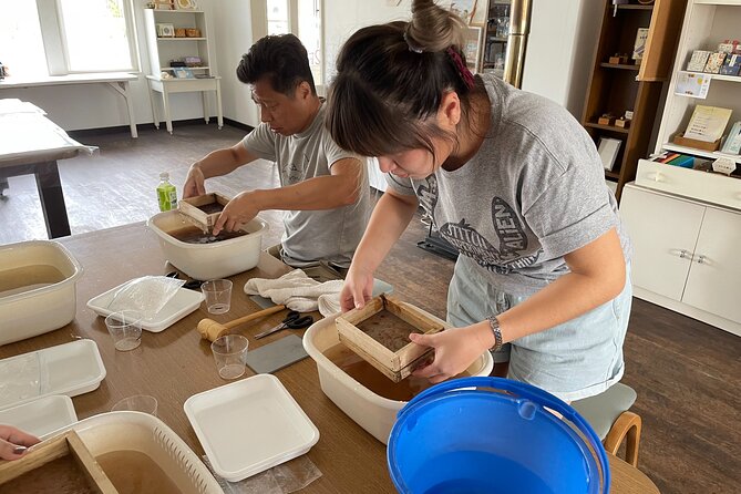 Hokkaido Paper Making Experience With a Japanese Paper Craftsman - The Artisans Expertise and Guidance