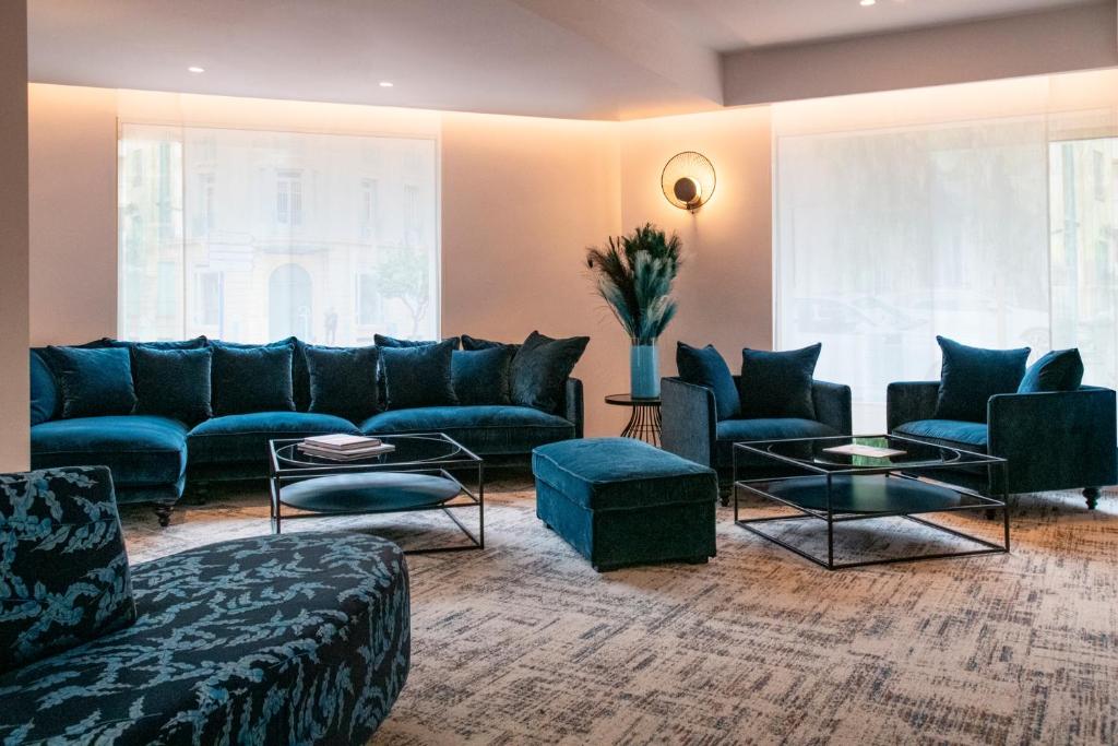 Hotel Residence Chambord in the Heart of Menton - Completely Renovated - Modern Amenities and Features