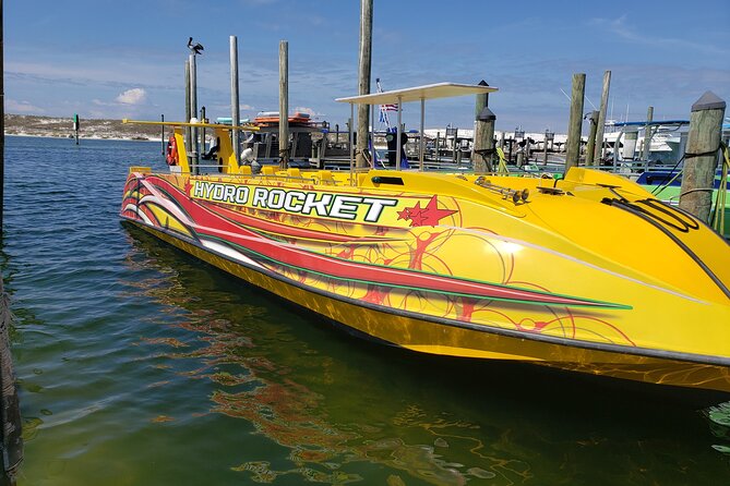 Hydro Rocket Dolphin Sightseeing Boat Tour From Destin - Meeting Point and Check-In Details
